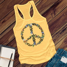 Load image into Gallery viewer, Butterfly Peace Sign Women&#39;s Tank Top
