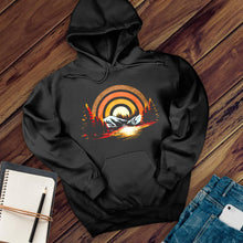 Load image into Gallery viewer, Retro Sun Mountain Hoodie
