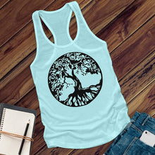 Load image into Gallery viewer, Circle Tree Of Life Women&#39;s Tank top
