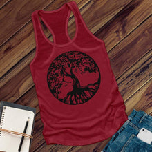 Load image into Gallery viewer, Circle Tree Of Life Women&#39;s Tank top
