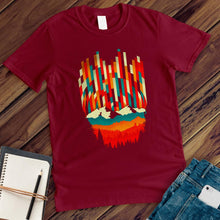 Load image into Gallery viewer, Vertical Sunset Tee
