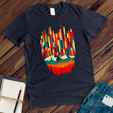 Load image into Gallery viewer, Vertical Sunset Tee
