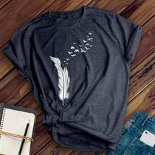 Load image into Gallery viewer, Bird&#39;s Feather Tee
