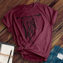 Load image into Gallery viewer, Arrow and Feathers Tee
