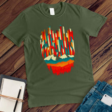 Load image into Gallery viewer, Vertical Sunset Tee
