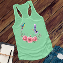Load image into Gallery viewer, Circling Hummingbirds Women&#39;s Tank Top
