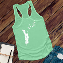 Load image into Gallery viewer, Bird&#39;s Feather Women&#39;s Tank Top
