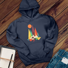 Load image into Gallery viewer, Mountain Bear And Birds Hoodie
