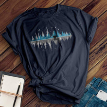 Load image into Gallery viewer, Music Sound Wave Tee
