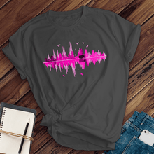 Load image into Gallery viewer, Pink Forest And Bird Tee
