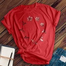 Load image into Gallery viewer, Bird Flower Cycle Tee
