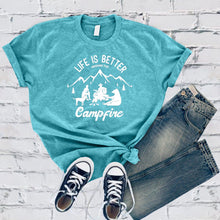 Load image into Gallery viewer, Life is Better Around The Campfire Tee
