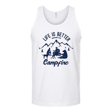 Load image into Gallery viewer, Life is Better Around The Campfire Unisex Tank Top
