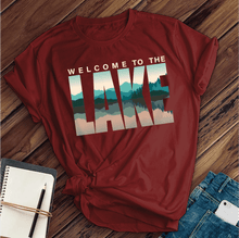 Load image into Gallery viewer, Welcome to the Lake Tee
