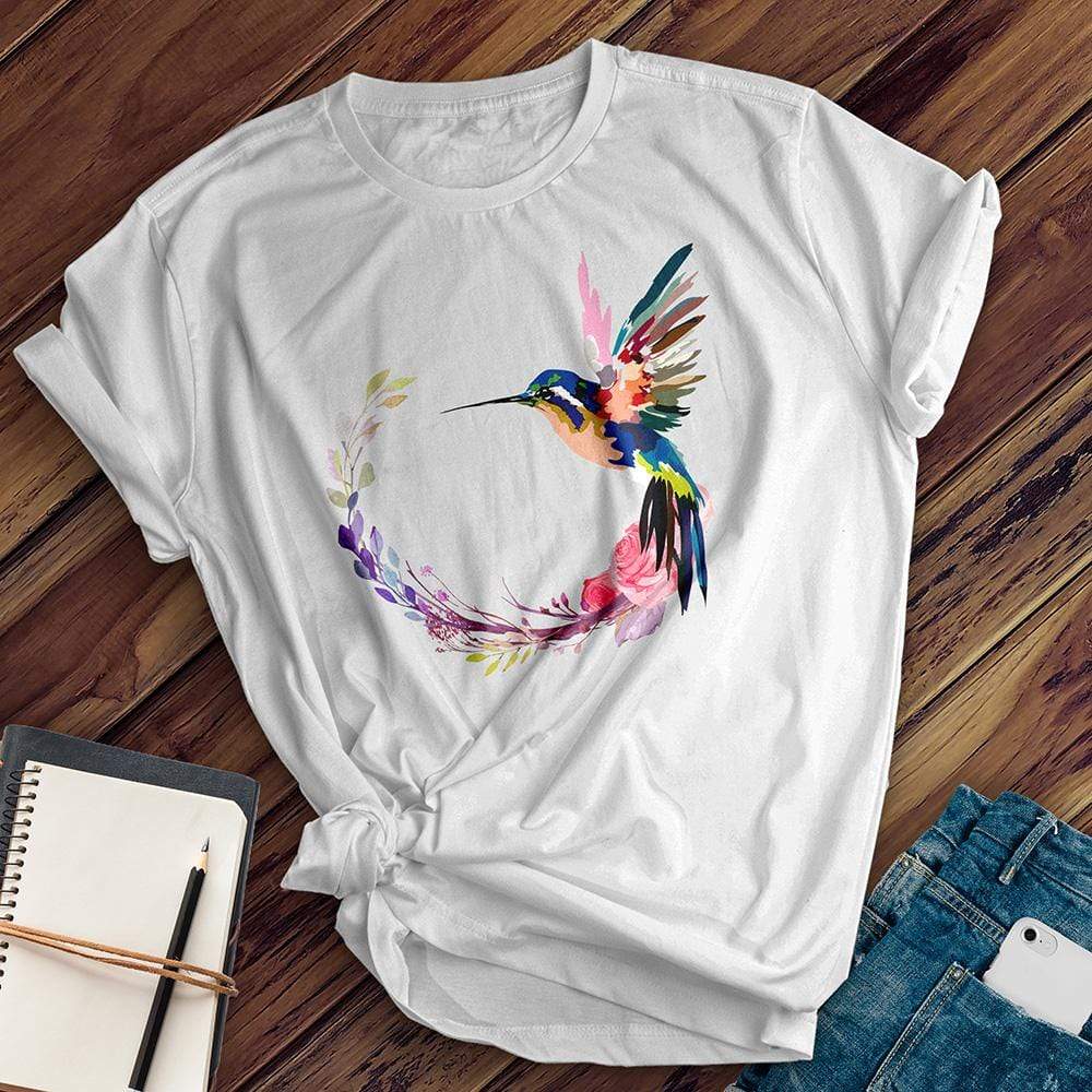 Watercolor Hummingbird Tee